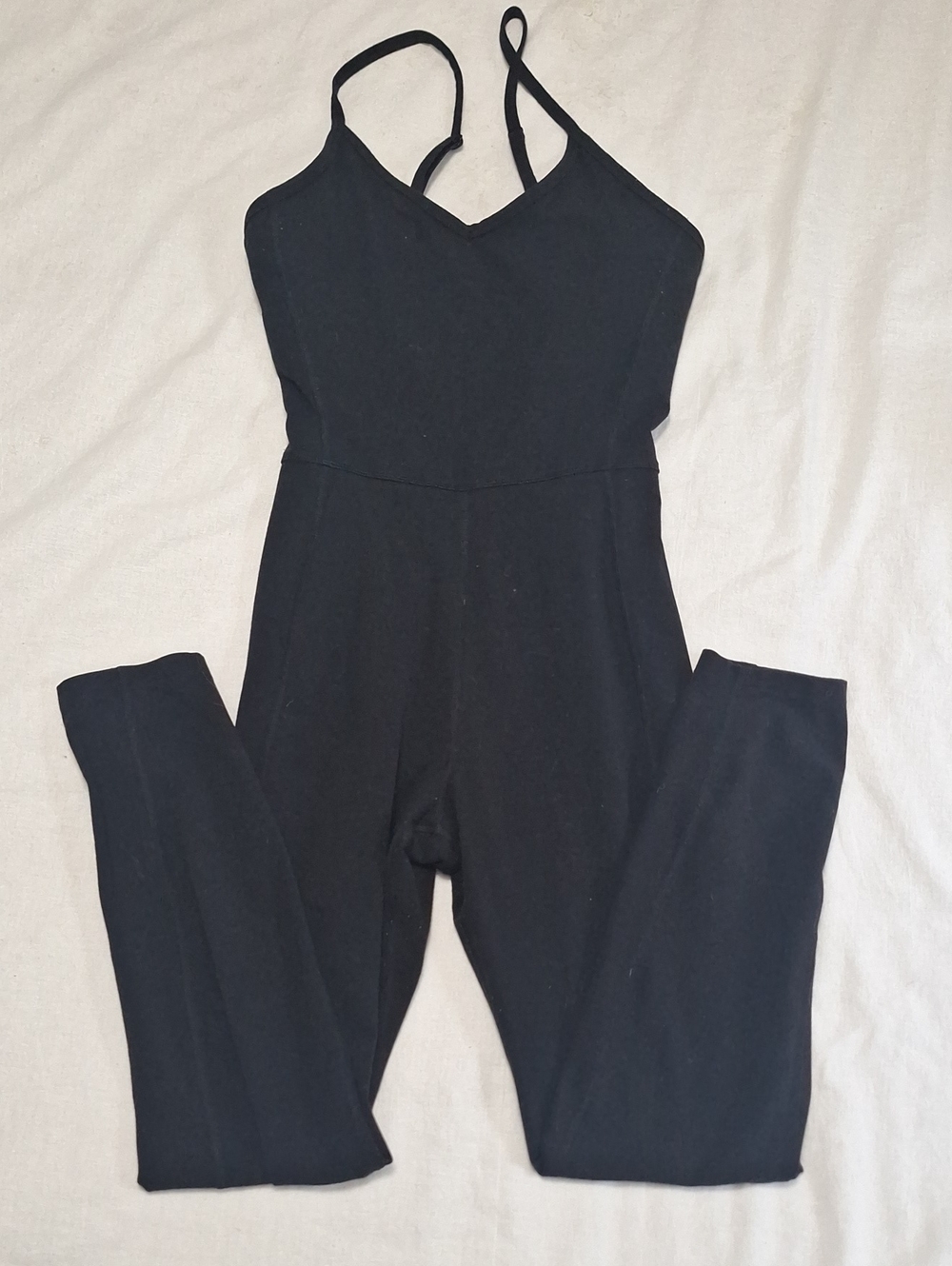 Old Navy Black Spaghetti-Strap Jumpsuit